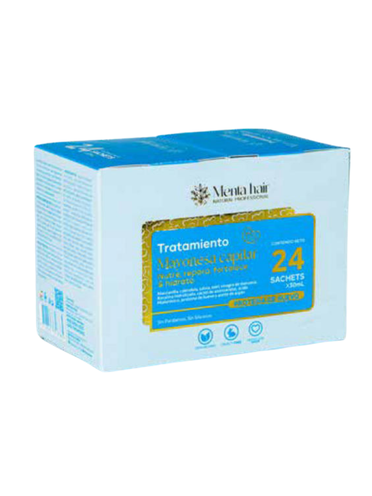 Sachet Tratamiento Mayonesa Capilar Menta Hair 30ml